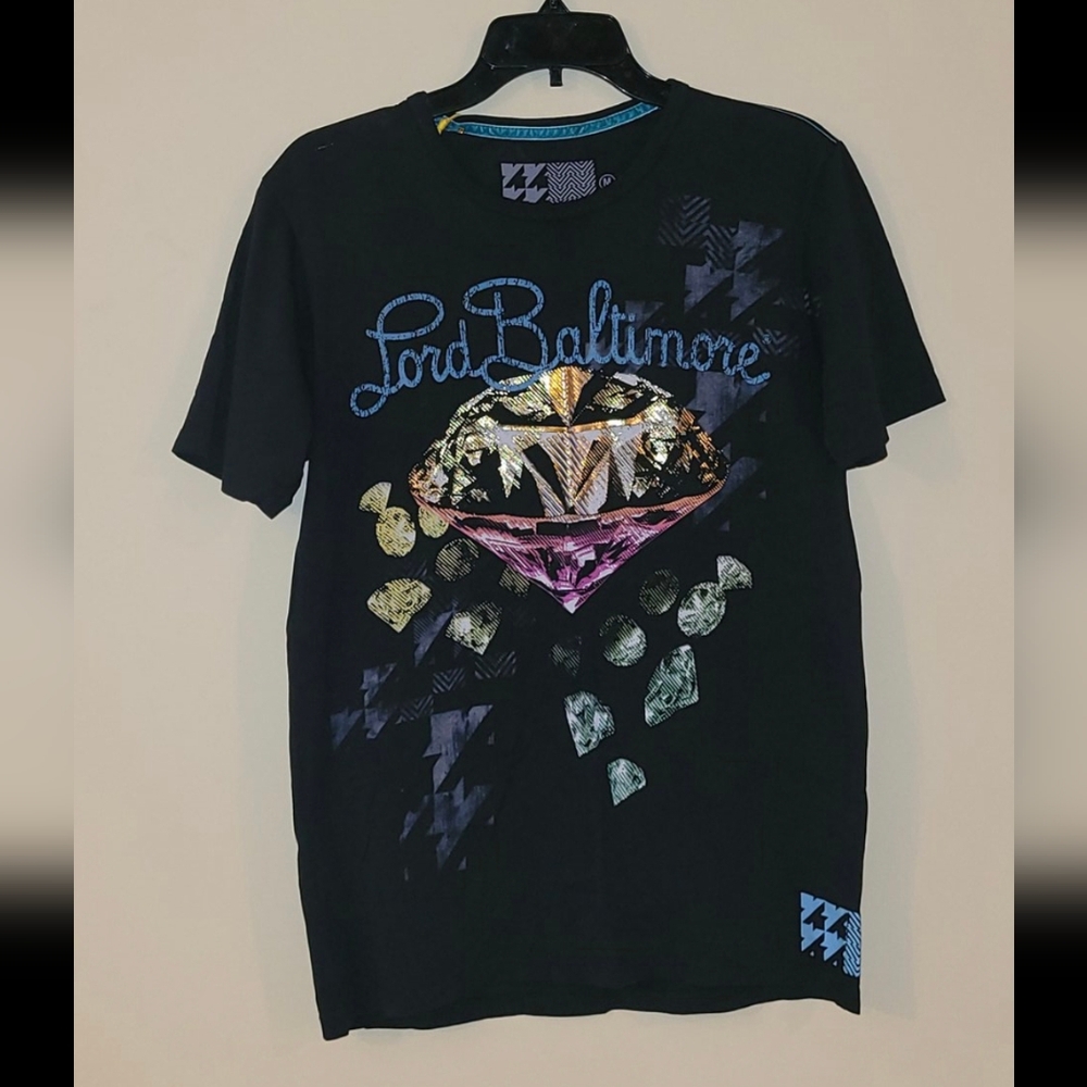 Lord Baltimore by Cristian Audigier Coal T-shirt